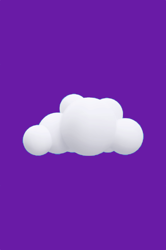 Cloud host support service icon description
